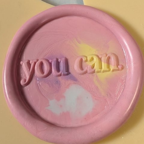 You Can (Multicolored) wax seal