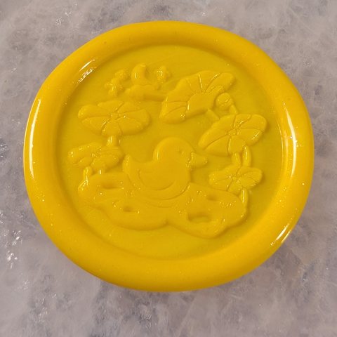 Duck Pond at Night (One Color) wax seal