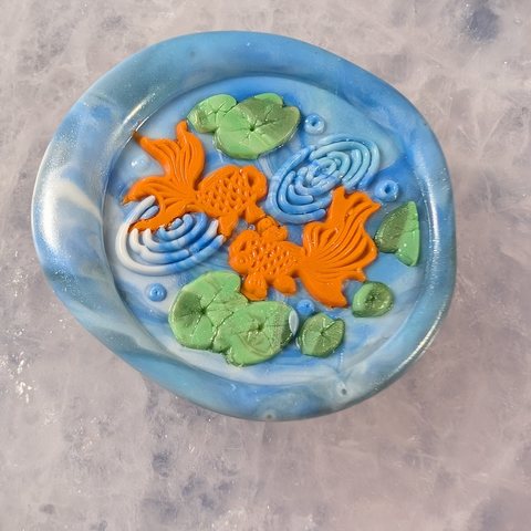 Goldfish Pond wax seal