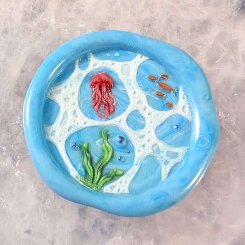 Tide Pool wax seal