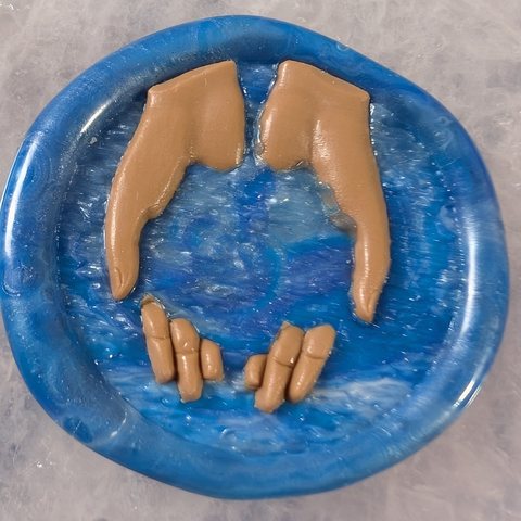 Handful of Sea wax seal