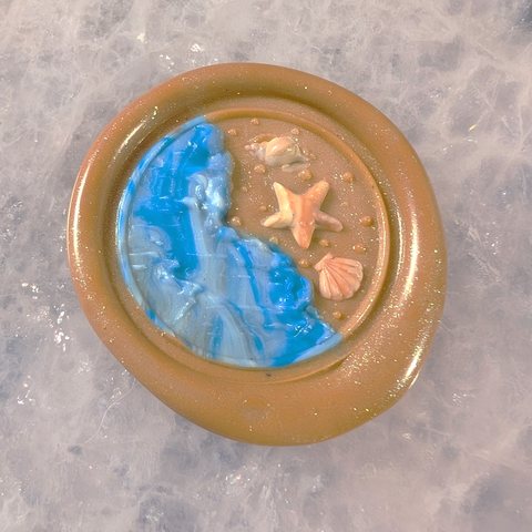 Sandbar & Shells V1 wax seal