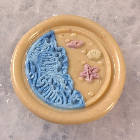 Sandbar & Shells V2 wax seal