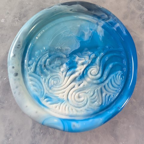 Great Wave (One Color) wax seal