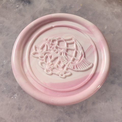 Seashell & Pearls (One Color) wax seal