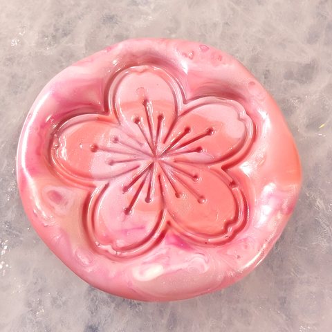 Cherry Blossom wax seal