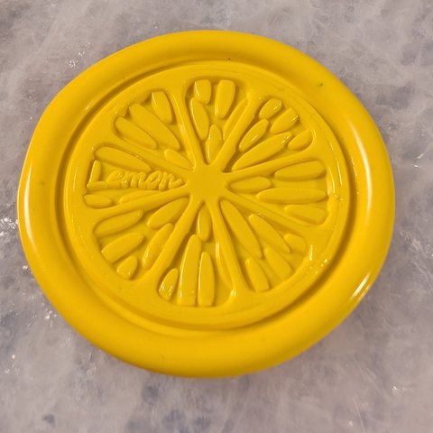 Lemon Slice (One Color) wax seal