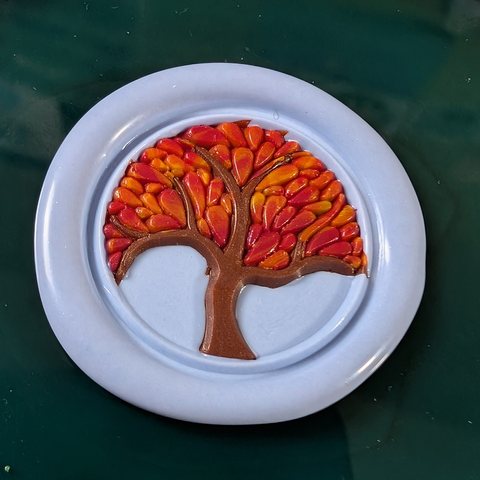 Autumn Tree wax seal