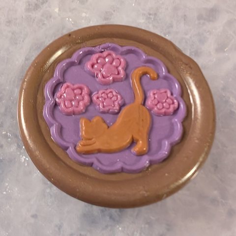 Cat & Paws wax seal