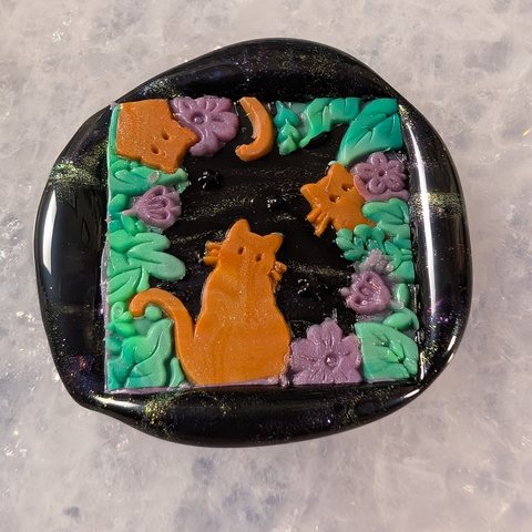 Garden Cats wax seal