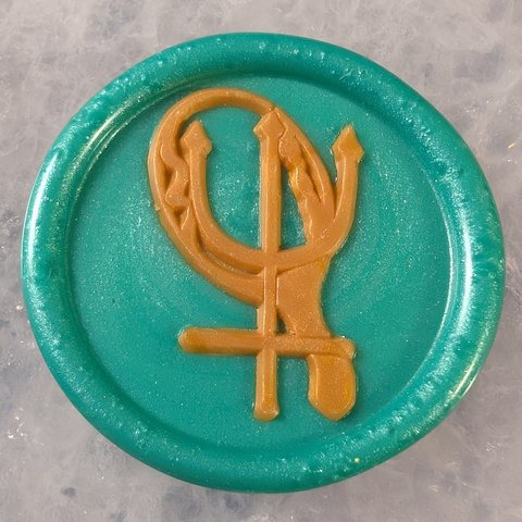 Neptune Sigil wax seal