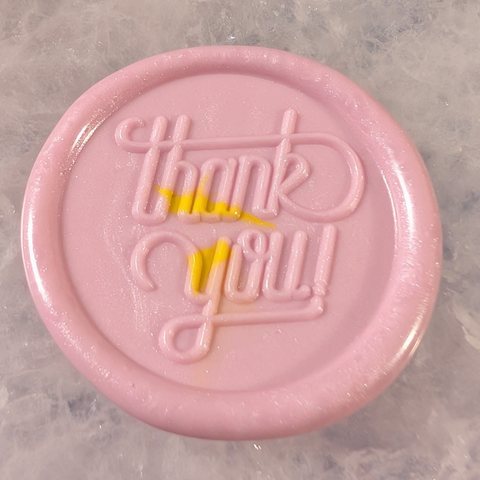 Thank You Script (Dual Color) wax seal