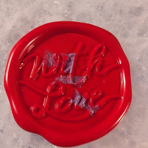 With Love (Dual Colors) wax seal
