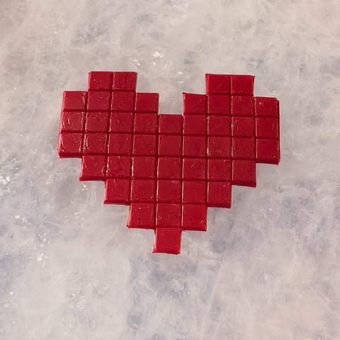 Pixel Heart wax seal