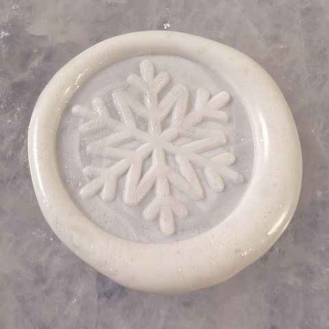 Snowflake (One Color) wax seal
