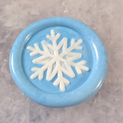 Snowflake (Dual Color) wax seal