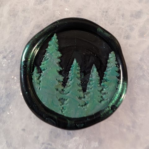 Pine Forest (Dual Color) wax seal