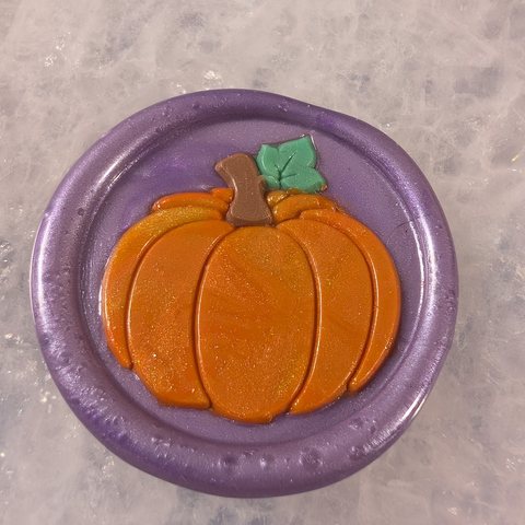 Pumpkin wax seal